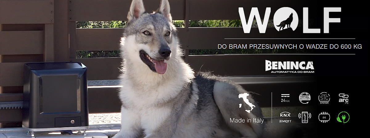 Nowa seria automatyki - Beninca Wolf